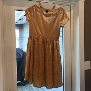 Velour Dress